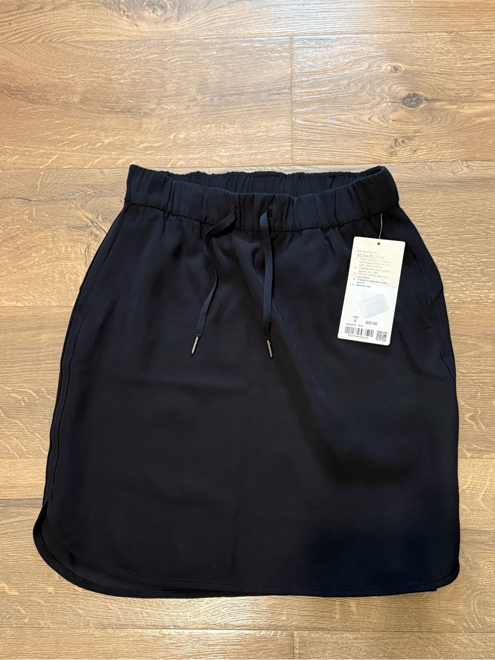 lululemon athletica Black On the Fly Skirt NWT